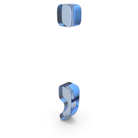 Semicolon Glass PNG & PSD Images