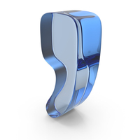Comma Glass PNG & PSD Images