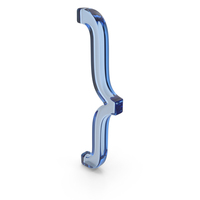 Closing Bracket Glass PNG & PSD Images