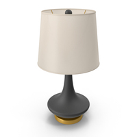 Black Beresford Table Lamp PNG & PSD Images