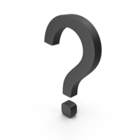 Question Mark Plastic PNG & PSD Images