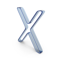 X  Glass PNG & PSD Images