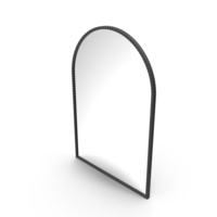 Black Medium Accent Mirror PNG & PSD Images