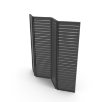 Black Solid Wood Divider Panel PNG & PSD Images