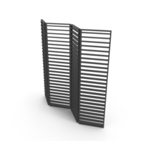 Black Solid Wood Divider Panel PNG & PSD Images