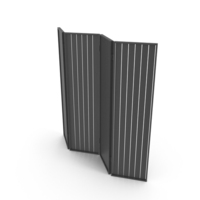 Black Solid Wood Divider Panel PNG & PSD Images