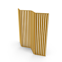 Gold Solid Wood Divider Panel PNG & PSD Images