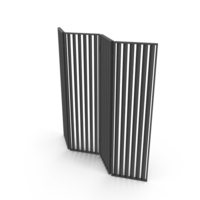 Black Solid Wood Divider Panel PNG & PSD Images