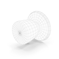 Doorknob Wireframe PNG & PSD Images