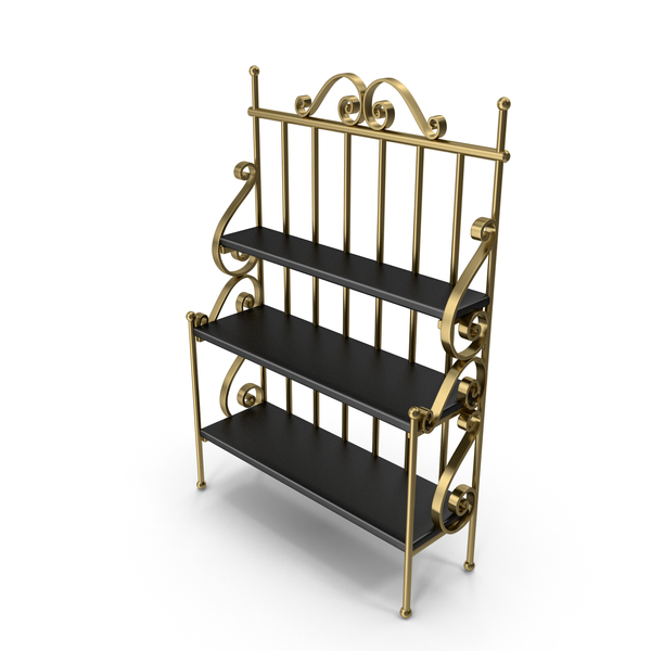 Wrought Flower Stand PNG & PSD Images