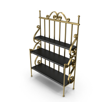 Wrought Flower Stand PNG & PSD Images