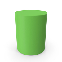 Basic Cylinder Green PNG & PSD Images