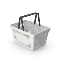 Plastic Shopping Basket PNG & PSD Images