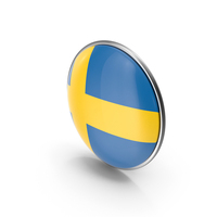 Round Flag Of Sweden PNG & PSD Images