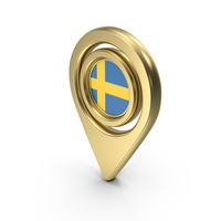 Flag Location Icon Flag of Sweden PNG & PSD Images