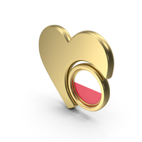 Flag Heart Icon Flag of Poland PNG & PSD Images