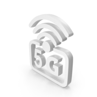 5G WiFi Signal Icon PNG & PSD Images