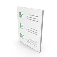 Check List Tick Mark Page PNG & PSD Images