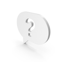 Question Mark Help Chat Bubble PNG & PSD Images