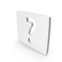 Square Help Question Mark Symbol PNG & PSD Images