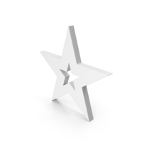 Small Star In Star Frame Icon PNG & PSD Images