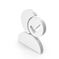 User With Tick Accept PNG & PSD Images