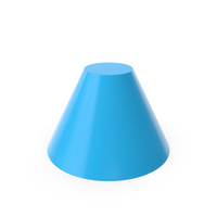 Geometric Basic Shape Truncated Cone PNG & PSD Images