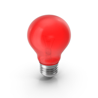 Red Light Bulb PNG & PSD Images