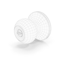 Door Knob Wireframe PNG & PSD Images
