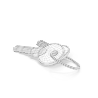 Door Keys Wireframe PNG & PSD Images