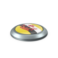 Brunei Round Button Flag PNG & PSD Images