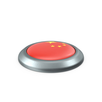 China Round Button Flag PNG & PSD Images
