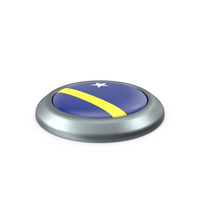 Curaçao Round Button Flag PNG & PSD Images