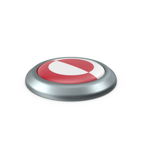 Greenland Round Button Flag PNG & PSD Images