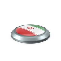 Iran Round Button Flag PNG & PSD Images