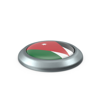 Jordan Round Button Flag PNG & PSD Images