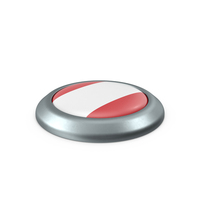 Peru Round Button Flag PNG & PSD Images