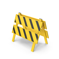 Yellow Road Barrier PNG & PSD Images