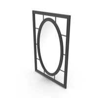 Black Modern Mirror PNG & PSD Images