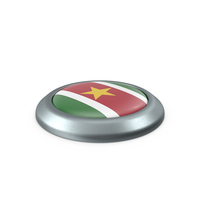Suriname Round Button Flag PNG & PSD Images