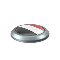 Yemen Round Button Flag PNG & PSD Images