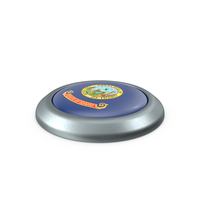 Idaho Round Button Flag PNG & PSD Images