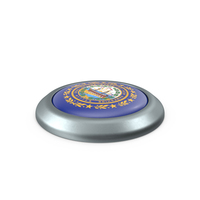 New Hampshire Round Button Flag PNG & PSD Images