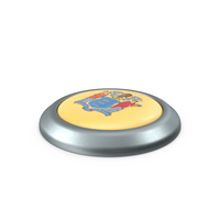 New Jersey Round Button Flag PNG & PSD Images