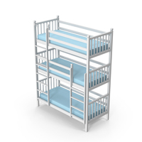 Three Floor Bed PNG & PSD Images