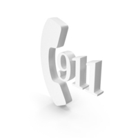 911 Phone Call Symbol PNG & PSD Images