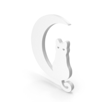 Moon Kitty Sit Logo PNG & PSD Images