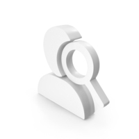 User Search Magnify Logo PNG & PSD Images