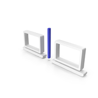 Two Network Computers Web Logo PNG & PSD Images