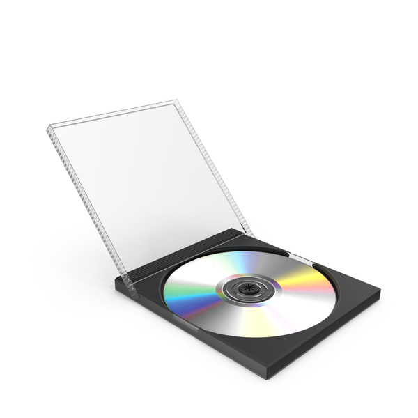 Open DVD/CD-ROM Case PNG & PSD Images
